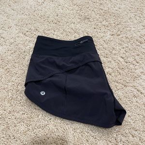 Lululemon speed up short 2.5” BLACK